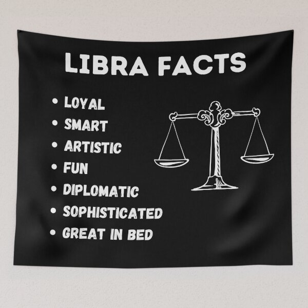 Item preview, Funny Libra Gift - Libra Facts- Essential Libra Gift designed and sold by TheFunDistrict.