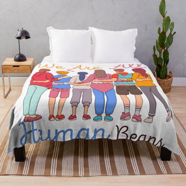 Item preview, We Are All Human Beans designed and sold by TRK-RA ⭐⭐⭐⭐⭐.