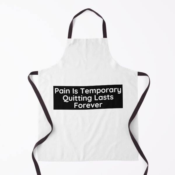 Item preview, Pain Is Temporary Quitting Lasts Forever | Inspirational Quotes designed and sold by BopleDesigns.