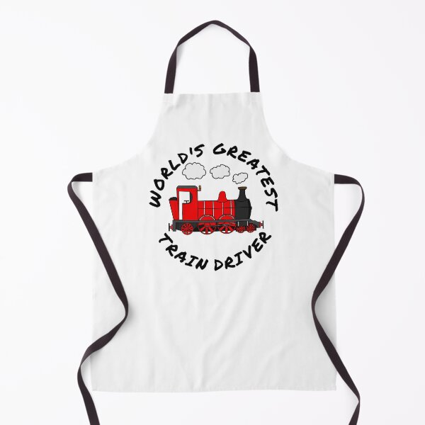 Item preview, World's Greatest Train Driver Railroad Enthusiast (Red) designed and sold by doodlerob.