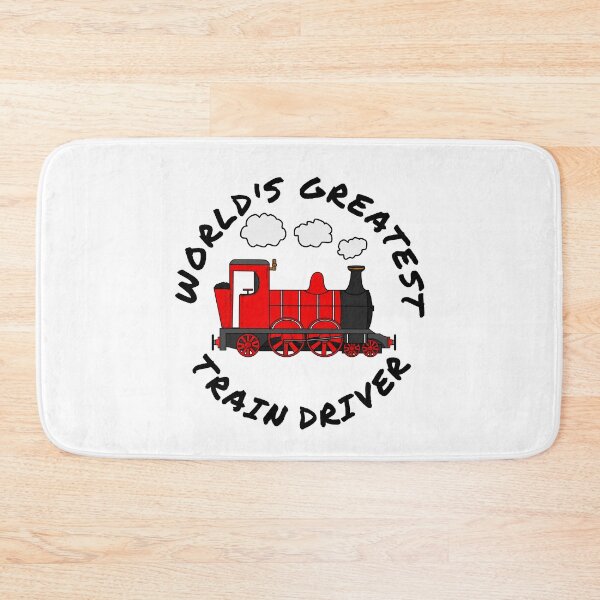 Item preview, World's Greatest Train Driver Railroad Enthusiast (Red) designed and sold by doodlerob.