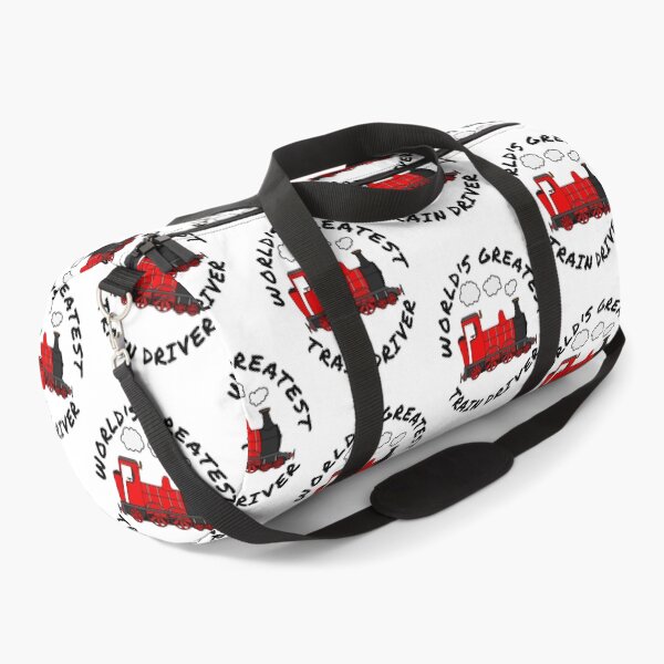 Item preview, World's Greatest Train Driver Railroad Enthusiast (Red) designed and sold by doodlerob.