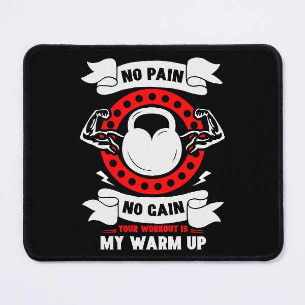 Item preview, No Pain No Gain Your Workout Gym Wear designed and sold by netdota.