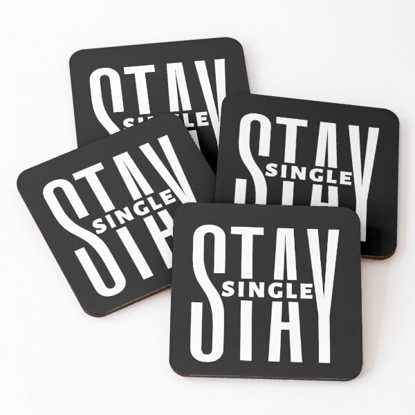 Item preview, Stay Single | Motivational Quote | Inspirational Quote designed and sold by Marigoldkey.