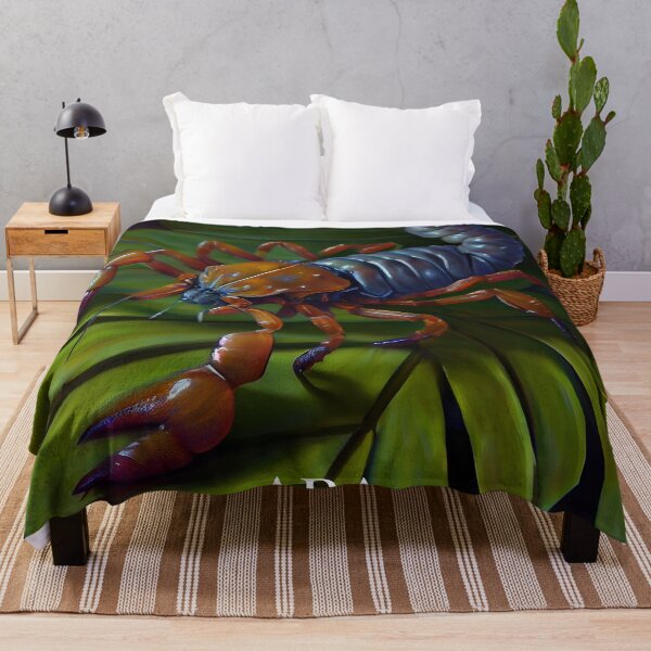 Item preview, Tropical Scorpion- Oil Painting designed and sold by ABArtByAlexST.