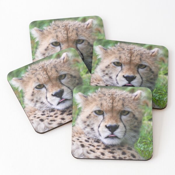 Item preview, Cheetah Cub with Tongue Out designed and sold by PrintPortal.