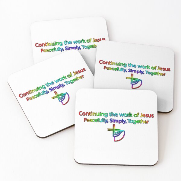 Item preview, Continuing the work of Jesus - rainbow designed and sold by midofeverywhere.