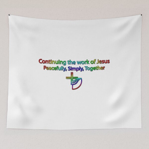 Item preview, Continuing the work of Jesus - rainbow designed and sold by midofeverywhere.