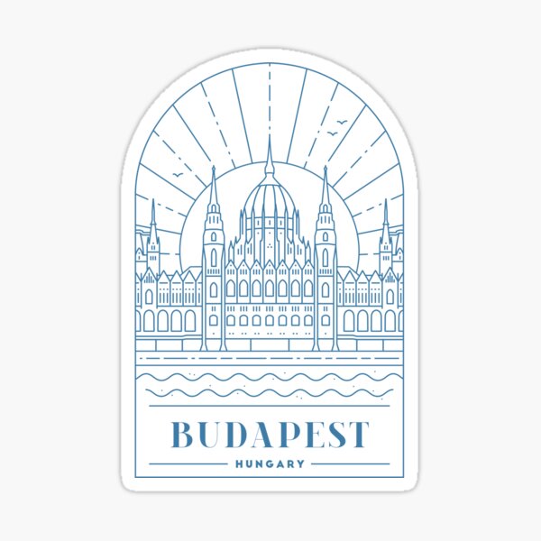 Item preview, Budapest, Hungary - Navy designed and sold by typelab.
