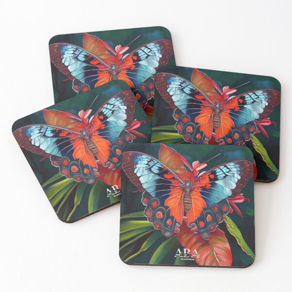 Item preview, Tropical Butterfly - Oil Painting designed and sold by ABArtByAlexST.
