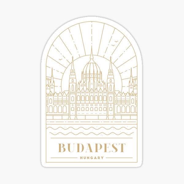 Aperçu de l'œuvre Budapest, Hongrie - Or créée et vendue par typelab.