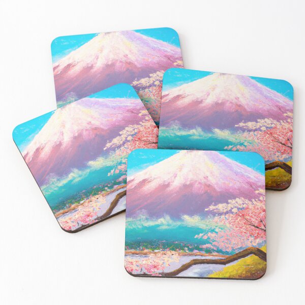 Item preview, Mount Fuji and sakura cherry blossoms designed and sold by dankbaer.