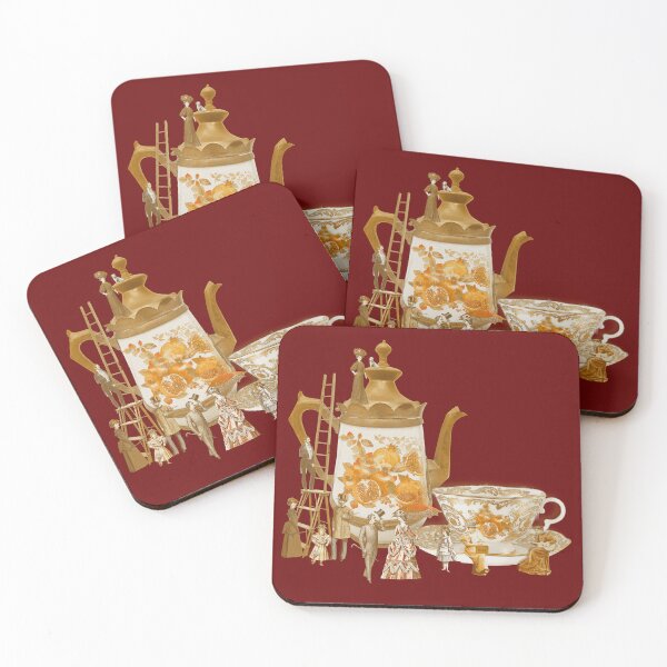 Item preview, Victorian Coffee (Delft Blue Edition) designed and sold by PrivateVices.