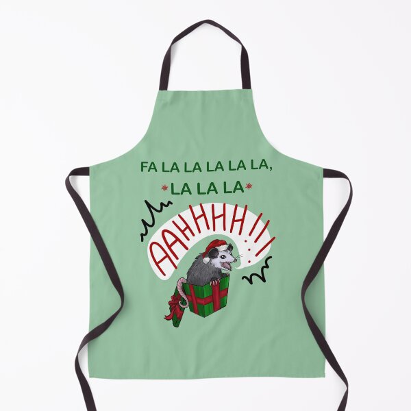 Item preview, Christmas Opossum designed and sold by ArtandOctopuses.