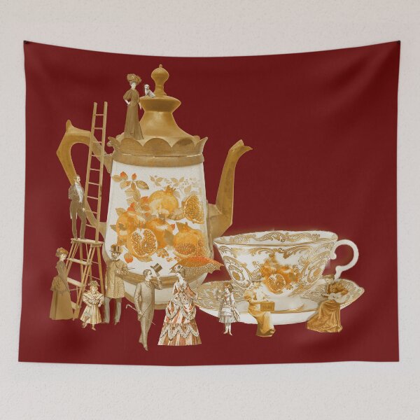 Item preview, Victorian Coffee (Delft Blue Edition) designed and sold by PrivateVices.