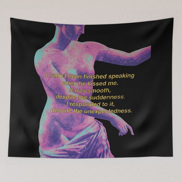 Item preview, Romantic Academia Wall Art - 'Suddenly' Oil Painting HQ Print designed and sold by CheHojas.