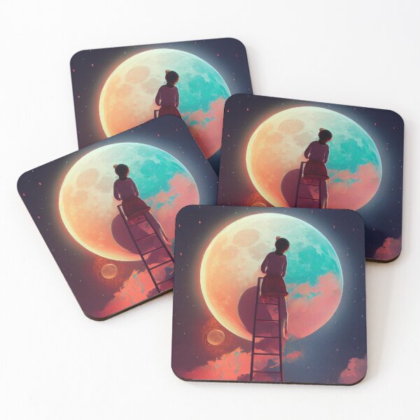 Item preview, Painting the moon designed and sold by alxndraai.