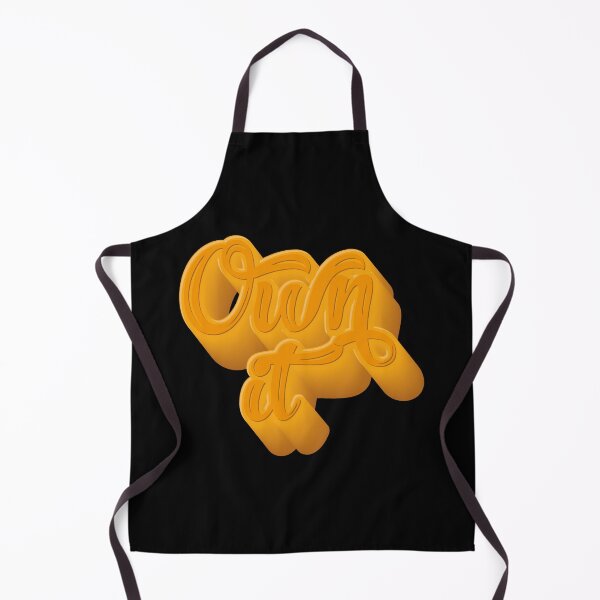 Item preview, Own It Motivational 3D Typography designed and sold by OmmeDesigns.