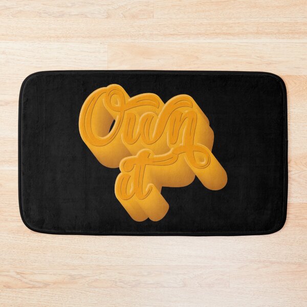 Item preview, Own It Motivational 3D Typography designed and sold by OmmeDesigns.