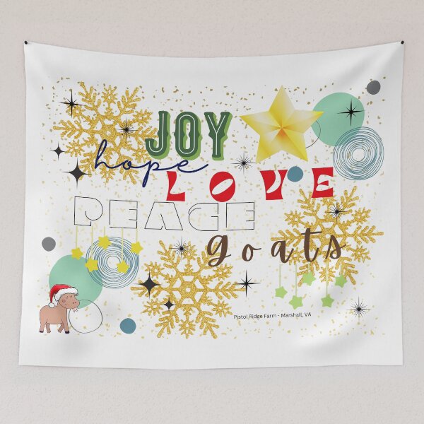 Item preview, Holiday Goats | Christmas Goats | Cute Goats designed and sold by PistolRidgeFarm.