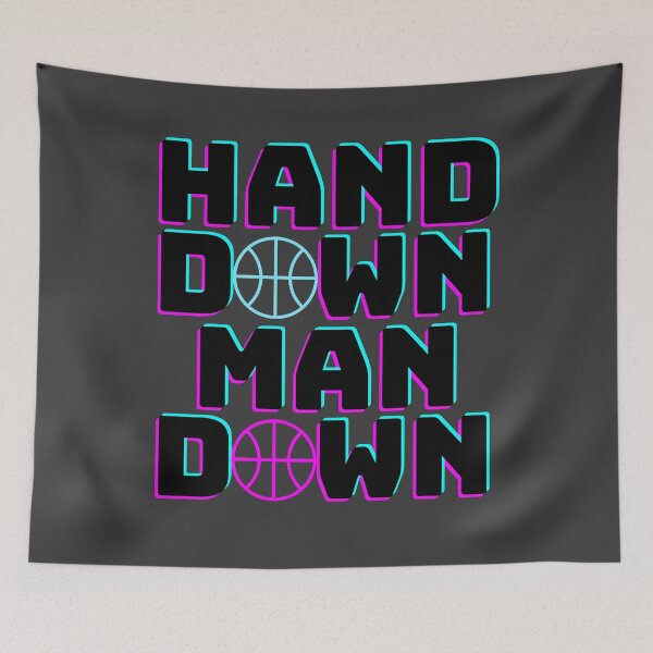 Item preview, HAND DOWN MAN DOWN Basketball Fan designed and sold by babyrage.