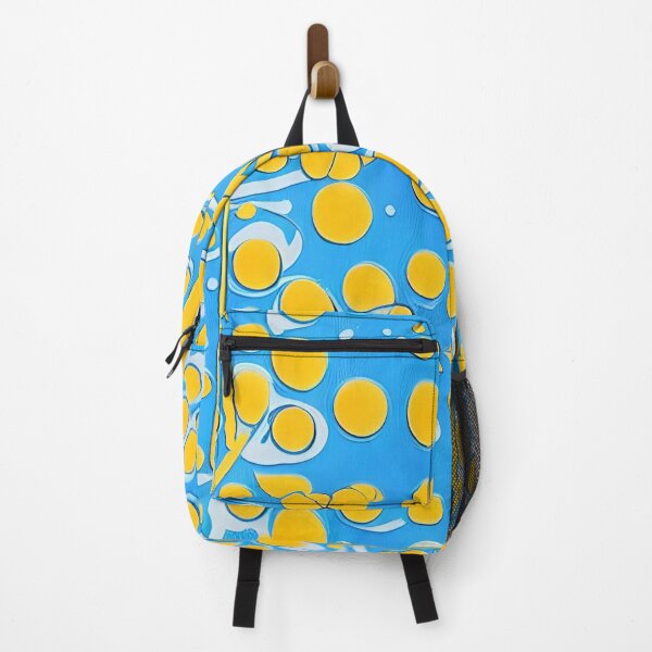 Item preview, Flower pattern blue yellow designed and sold by Generationalpic.
