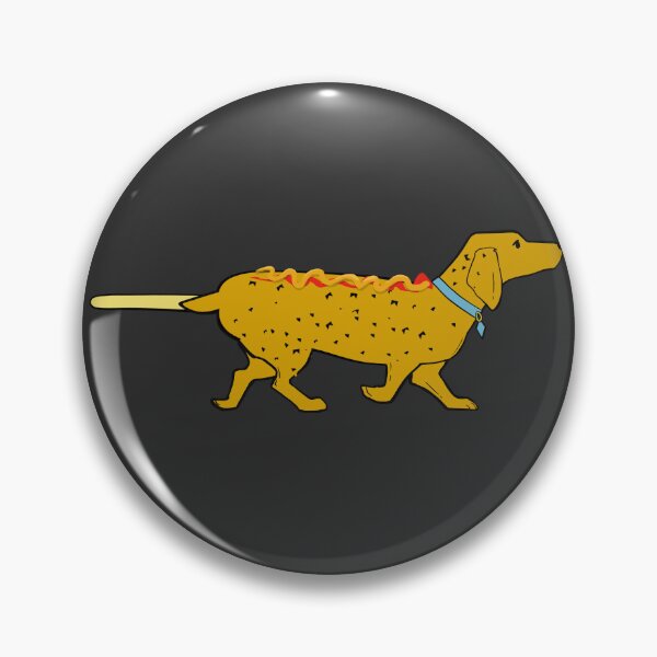 Item preview, Funny food Corn dog dog designed and sold by TipTopTapo.
