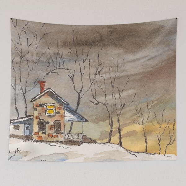 Item preview, Brown Brick House designed and sold by designs-by-ann.