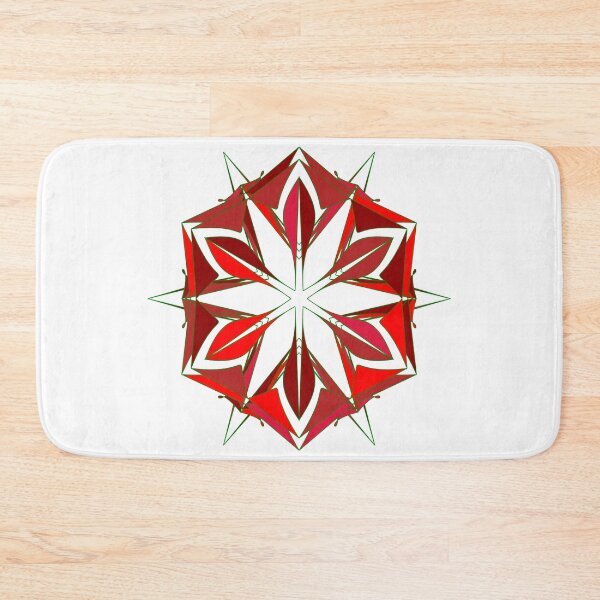 Item preview, Festive snowflake unique design W16 designed and sold by fishpressink.