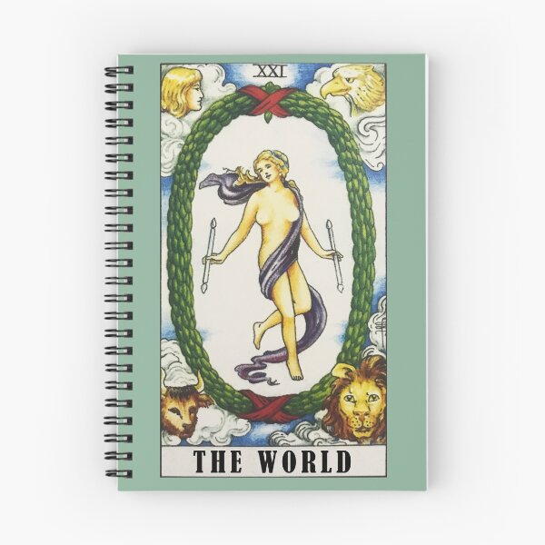 Item preview, Major Arkana Tarot Kartları 21 - The World designed and sold by bluelardan.