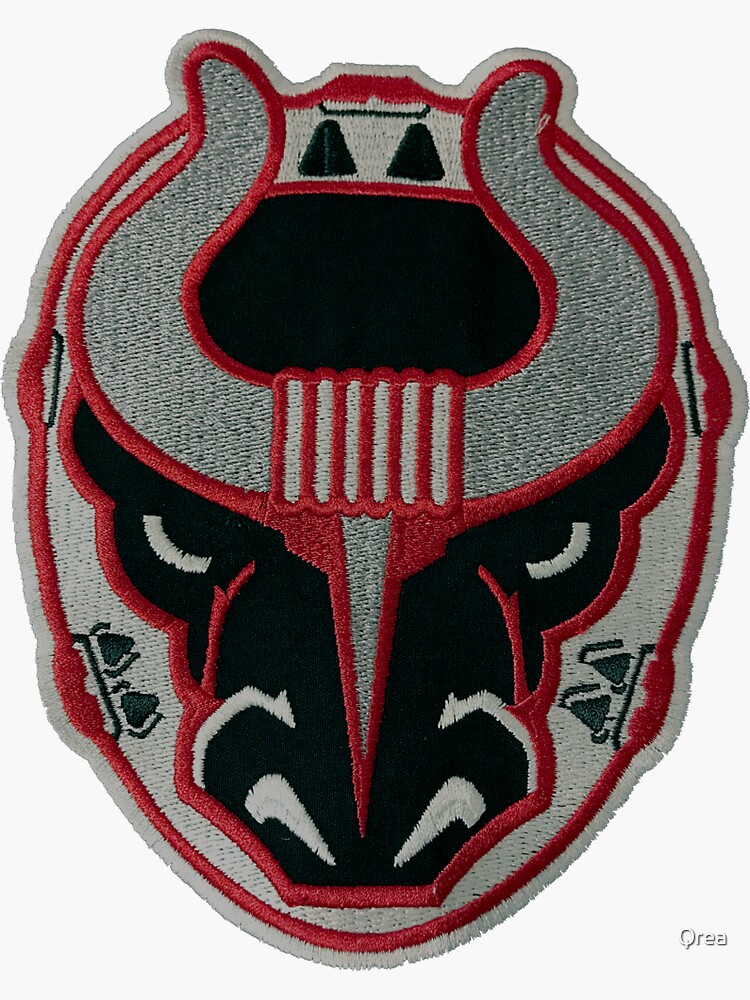 Birmingham Bulls defunct hockey team emblem Sticker for Sale by Qrea