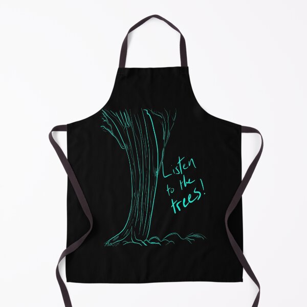Item preview, Listen to the Trees Teal Text with Tree Sketch - Climate designed and sold by jolabrese.