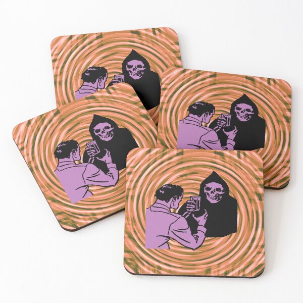 Item preview, death is my drinking buddy designed and sold by weirdove.