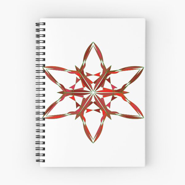 Item preview, Festive snowflake unique design W18 designed and sold by fishpressink.