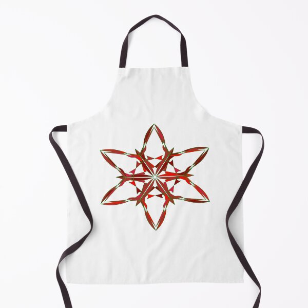Item preview, Festive snowflake unique design W18 designed and sold by fishpressink.