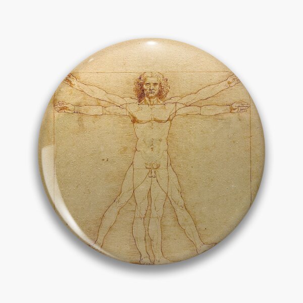 Item preview, Vitruvian Man Leonardo Da Vinci designed and sold by The Crackerdale Emporium.