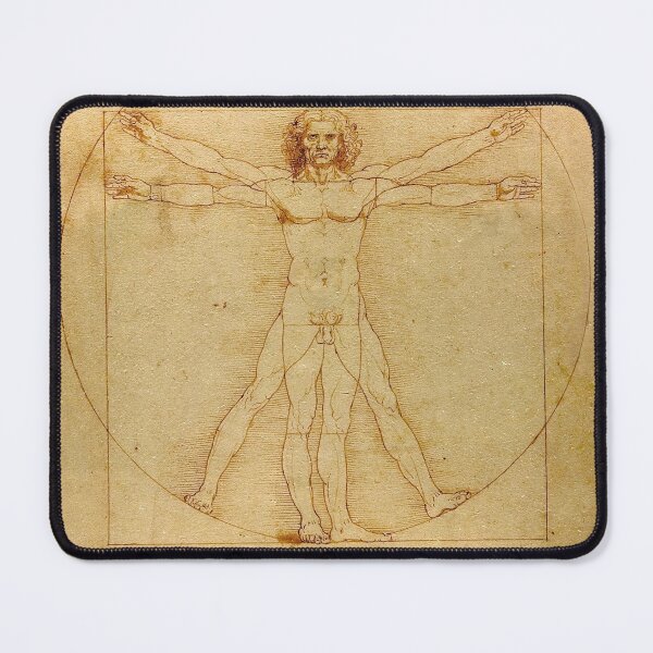 Item preview, Vitruvian Man Leonardo Da Vinci designed and sold by The Crackerdale Emporium.