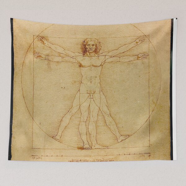 Item preview, Vitruvian Man Leonardo Da Vinci designed and sold by The Crackerdale Emporium.