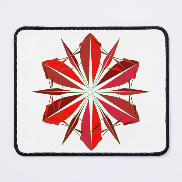 Item preview, Festive snowflake unique design W19 designed and sold by fishpressink.