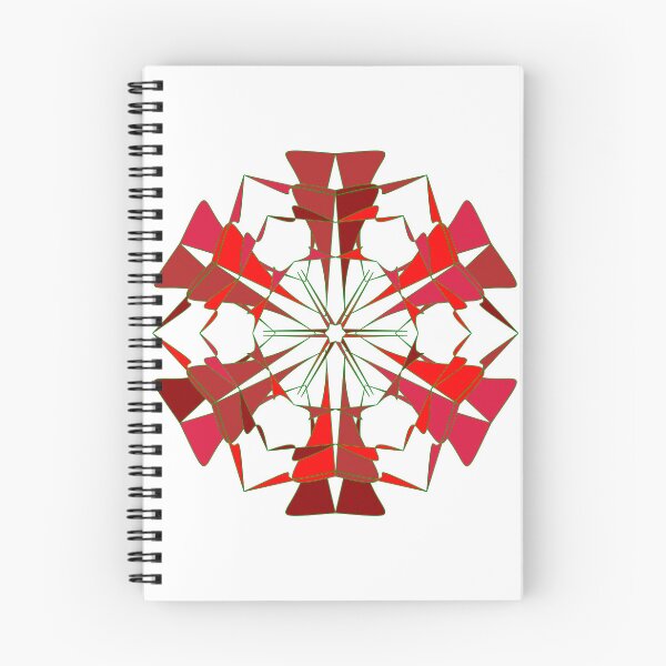 Item preview, Festive snowflake unique design W20 designed and sold by fishpressink.