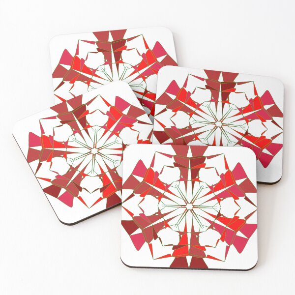 Item preview, Festive snowflake unique design W20 designed and sold by fishpressink.