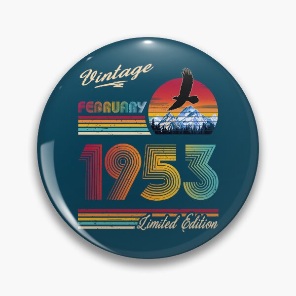 Item preview, February 1953 Birthday designed and sold by GreenSplash.