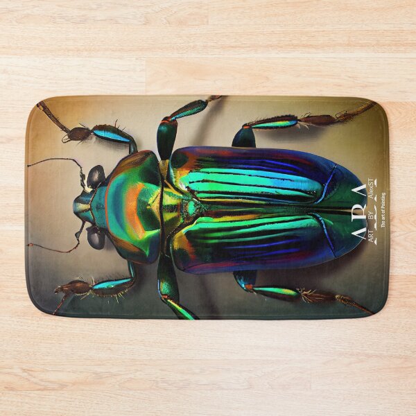 Item preview, Tropical Beetle - Oil Painting designed and sold by ABArtByAlexST.