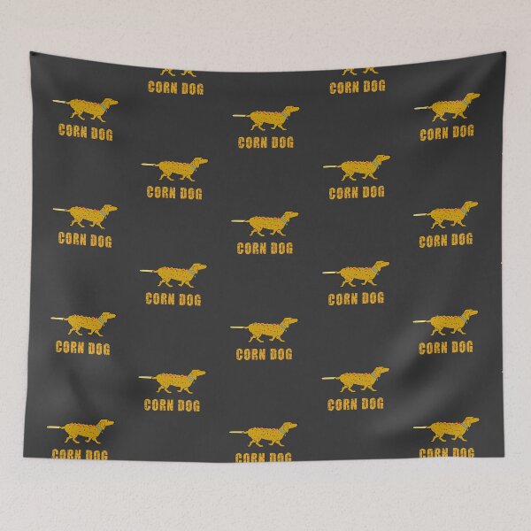 Item preview, Funny Corn dog dog designed and sold by TipTopTapo.