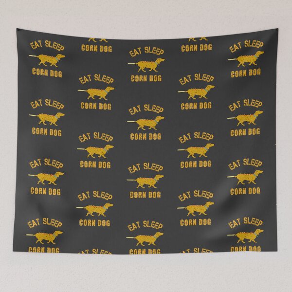 Item preview, Funny Corn dog dog designed and sold by TipTopTapo.