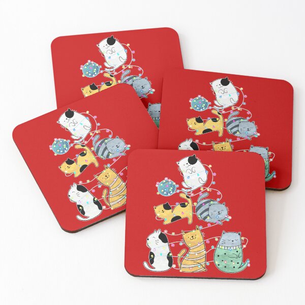 Item preview, Christmas Cats designed and sold by gracefullizard.