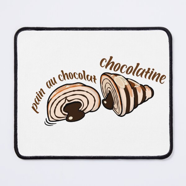 Item preview, chocolatine,Le pain au chocolat designed and sold by Artsy Aura ⭐⭐⭐⭐⭐ .