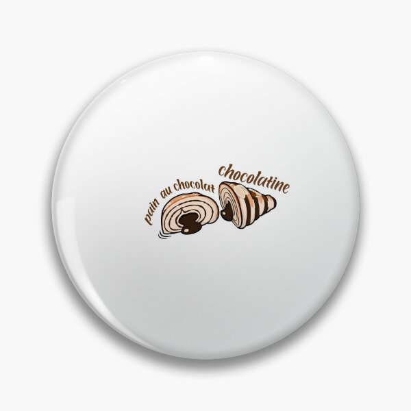 Item preview, chocolatine,Le pain au chocolat designed and sold by Artsy Aura ⭐⭐⭐⭐⭐  .
