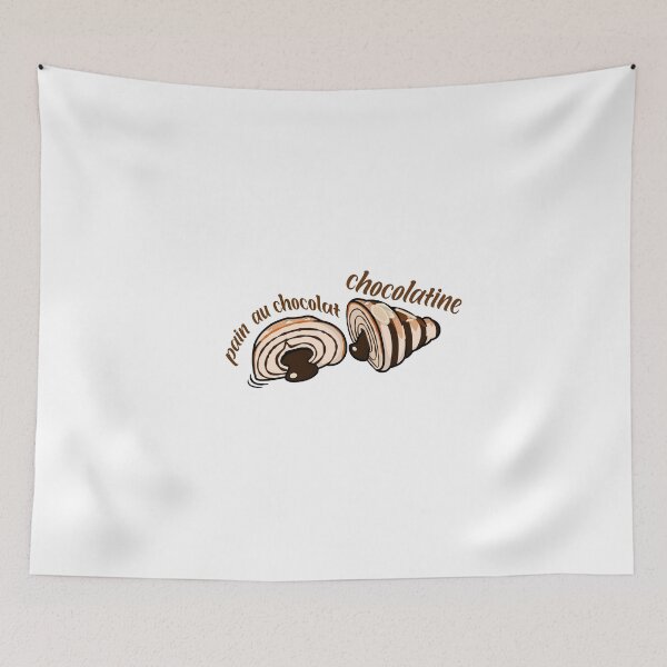 Item preview, chocolatine,Le pain au chocolat designed and sold by Artsy Aura ⭐⭐⭐⭐⭐  .