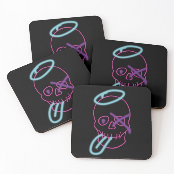 Item preview, Skull graffiti - Pink, Purple, Blue and Black designed and sold by LAEC-Shop.